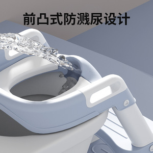 Children's Toilet <b>Step</b> <b>Stool</b> With Foot Pedal And Tiered Design For 6-36 Months Kids Potty Training Aid - Product Image 3