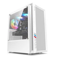 Boîtier PC de Bureau en Métal Personnalisé pour Gaming, Format mATX, USB 3.0, avec Fenêtre Latérale