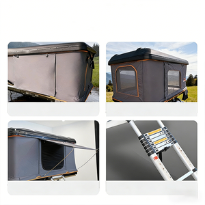 <span class=keywords><strong>Tente</strong></span> de toit de véhicule automatique autotractée pour camping tout-terrain, à coque rigide en ABS composite, pour itinéraires en voiture, à montage rapide - Product Image 2