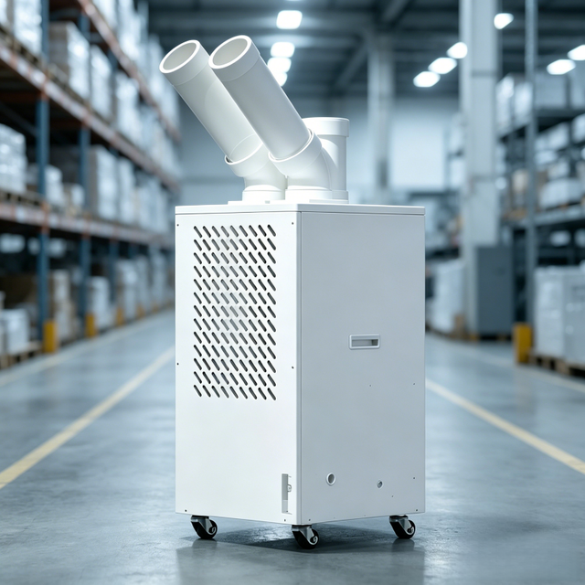 Portable air Conditioner Commercial Workstation air Conditioner 15000 BTU, with Remote Control and Timer