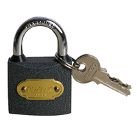 FIXTEC – Mini cadenas en fer gris de Type mince, vente en gros, 32mm/38mm/50mm/63mm