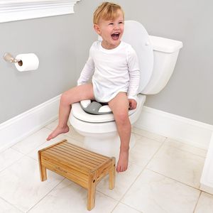 <span class=keywords><strong>Marchepied</strong></span> en bambou pour enfants pour la toilette et l'évier - <span class=keywords><strong>Marchepied</strong></span> pour enfants, apprentissage de la propreté - Product Image 4