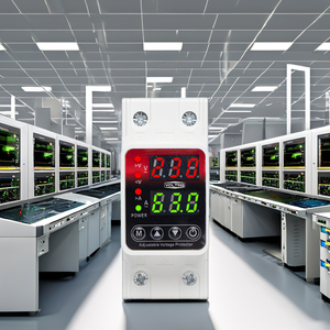 2P Din-рейка 40A 63A, автоматический выключатель для защиты от пониженного напряжения, защита от перегрузки, стабилизатор напряжения для ПК - Product Image 5