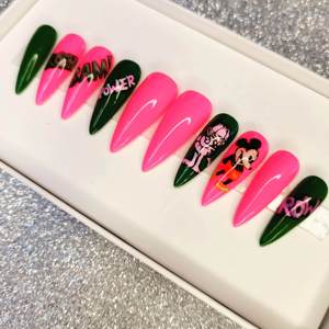 En gros personnaliser ongles artificiels XXL presse <span class=keywords><strong>sur</strong></span> ongles cils ensembles designer fait à la main acrylique presse <span class=keywords><strong>sur</strong></span> ongles boîte d'emballage - Product Image 4
