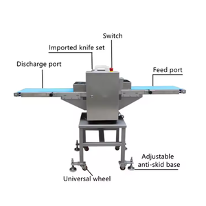 Machine à découper la viande horizontale New York pour bœuf et porc, machine à trancher la viande fraîche, coupe-viande - Product Image 6