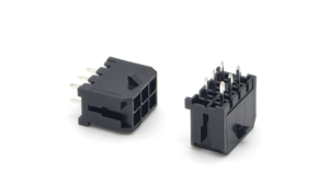 YZTECH เวเฟอร์ MLX3.0 180 องศา DIP 2*3P Non-K PA66 ตัวเชื่อมต่อแบบเปลือกหุ้มตัวผู้ 600V 7A - Product Image 3