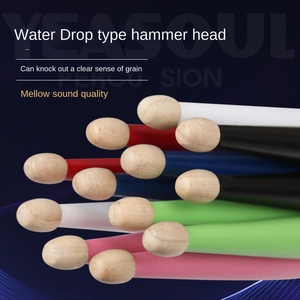 Bộ trống Jazz VF Walnut với dùi trống Maple 5A nguyên khối, búa trống điện tử, logo tùy chỉnh, tính năng Bassoon - Product Image 4