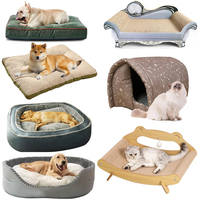 BunnyHi PET045 Siège de voiture de luxe pour animaux de compagnie, siège de voyage pour chat, lit pour chiot, siège surélevé pour chien, siège de voiture pour petit chien