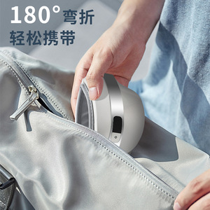 Eye Massager With Vibration Heat Therapy Bluetooth Music Folding Portable USB Rechargeable PU Leather - Product Image 1