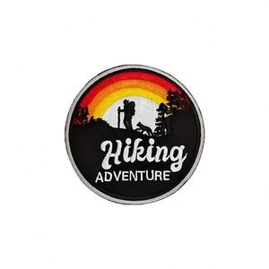 Parches Bordados Personalizados con Logotipo de Animales para Senderismo y Camping, MOQ Bajo, Parches Termoadhesivos de Sarga con Gancho y Bucle para Ropa y Gorras - Product Image 3