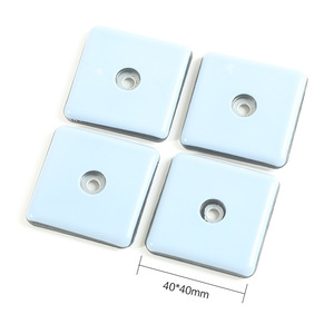Patins de protection pour chaises et tables, noirs, durables, insonorisants, en feutre et plastique EVA, avec isolation acoustique - Product Image 6