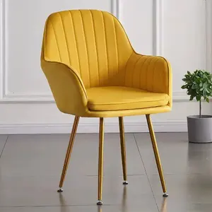 Bon marché, meubles de salon, chaise en velours à mi-dossier, pieds plaqués or, <span class=keywords><strong>fauteuil</strong></span> de loisirs, <span class=keywords><strong>fauteuil</strong></span> - Product Image 1