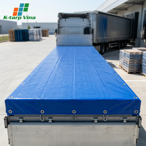 Best Quality Heavy Duty PE Tarpaulin <b>Waterproof</b> for Vietnam High-Capacity Vending Wholesale Vehicle covering Construction site - Product Image 6