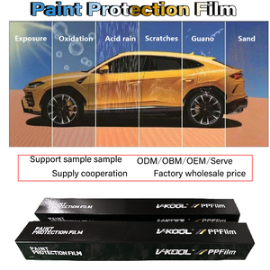 油漆保护膜防雾尼克博尔诺薄膜汽车乙烯基包裹光泽黑碳汽车装饰TPU车身配件 - Product Image 6