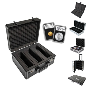 <span class=keywords><strong>Valise</strong></span> professionnelle en aluminium pour le rangement des cartes gradées PCGS NGC <span class=keywords><strong>PSA</strong></span> - Product Image 1