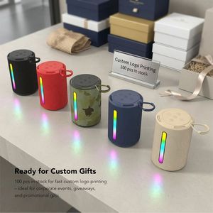 ลำโพงบลูทูธไร้สายแบบพกพาสำหรับใช้งานกลางแจ้ง ปรับแต่งได้ ให้แสงสี RGB สร้างบรรยากาศรอบทิศทาง - Product Image 4