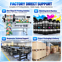Mesin Cetak UV DTF 6090 Roll to Roll untuk Pencetakan Label Kristal, Stiker Transfer, Kaca, dan Papan Logam