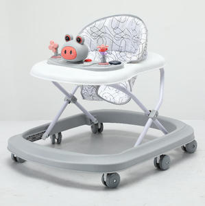 6 महीने के लिए मूक पहियों और संगीत के साथ बेबी वॉकर-3 साल 20 किलोग्राम भार क्षमता - Product Image 1