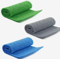 Tappeto per Sluice Box da Esterno per Minatori, per la Prospezione dell'Oro, Senza Supporto, 10mm, 1.22*12 m, Grigio