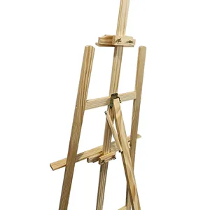 High Quality Pine Wood Easel Painting Stand Artist Studio Drawing