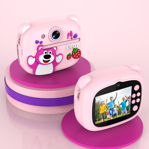 Appareil <span class=keywords><strong>photo</strong></span> numérique <span class=keywords><strong>instantané</strong></span> multifonctionnel pour enfants avec filtres graffiti et cadres, jouet créatif pour l'apprentissage artistique et le développement - Product Image 1