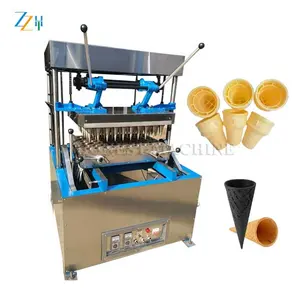 Máquina para hacer conos de helado de acero inoxidable