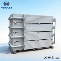 Module de refroidissement immergé dans l'huile pour échangeur de chaleur à plaques à ailettes, transformateur, radiateur, pour station haute tension de services publics