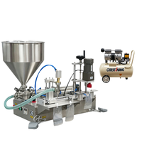 Machine de remplissage semi-automatique de précision ±0,5 % pour sachets souples (huile, jus, mayonnaise) pour l'emballage alimentaire et des boissons