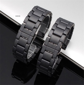 Correa de cerámica mate de 18/20/22mm para <span class=keywords><strong>Samsung</strong></span> Galaxy Watch 4 Classic 42/46mm Active 2 Gear S3 pulsera para Huawei GT 2/<span class=keywords><strong>2E</strong></span>/Pro - Product Image 2