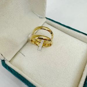 Xinfly 18K Gold Loach Backlit <b>Plain</b> <b>Ring</b> Au750 Genuine Female Model Versatile Commuting Texture <b>Ring</b> with Simple Temperament - Product Image 4