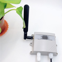 Transmisor de Temperatura y Humedad Modbus RTU 4G LTE, Sensor de Doble Canal de Alta Precisión para IoT Industrial y Agricultura Inteligente