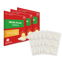 Produits les plus vendus 2025 Energy Boost Supply Transdermal Auto-Adhesive Iron Plus Topical Patch