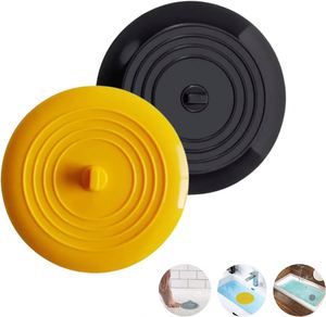 Bouchon de drain en silicone minimaliste, couvercle anti-fuite pour baignoire et évier - Product Image 2