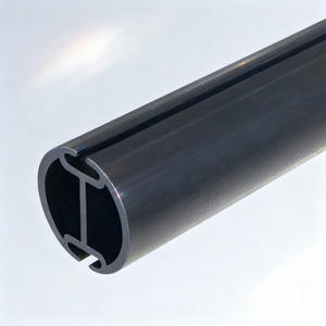 أنبوب عرض اقتصادي من البي في سي بتصميم فتحة على شكل حرف T للافتات المتاجر الصغيرة - Product Image 1