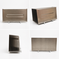 Radiateur à ailettes ondulées PG personnalisable pour transformateur de distribution immergé dans l'huile, dimensions 310 mm, 520 mm, 535 mm, 200 V 50 Hz / 60 Hz