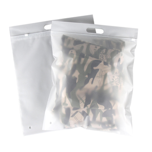 Food Grade Frosted PE Zipper <b>Bag</b> Custom Full Print Plastic Zip Pouch <b>for</b> Food <b>Storage</b> - Product Image 5