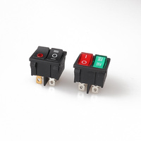 2-Way 6-Pin diterangi Red Green Rocker saklar On-Off 6-Pin kabel Diagram untuk pembuat kopi untuk penggunaan pembuat kopi