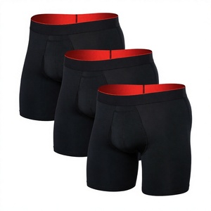 กางเกงในชายแบบ Thong เอวต่ำ เนื้อผ้าไหมพรม ระบายอากาศได้ดี ผลิตจากโพลีเอสเตอร์ยืดหยุ่น เอวยางยืด น้ำหนักเบา สวมใส่สบาย - Product Image 3