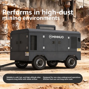 Máy nén khí di động DIESEL cấp khai thác | Hệ thống lọc bụi tiên tiến - Product Image 3