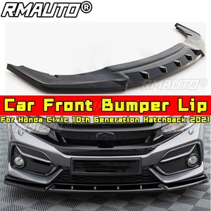 ลิ้นกันชนหน้ารถยนต์ ลิ้นกันชนหน้ารถยนต์ ลิ้นกันชนหลัง ชุดแต่งรอบคัน สำหรับ Honda Civic รุ่นที่ 10 Hatchback ปี 2021 อะไหล่ภายนอก - Product Image 2