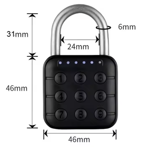 Cerradura Digital Inteligente para Cajón, Gabinete, con Teclado, a Prueba de Agua IP67, para Exteriores, sin Llave, con Contraseña, <span class=keywords><strong>Candado</strong></span> de Aleación de Zinc - Product Image 5