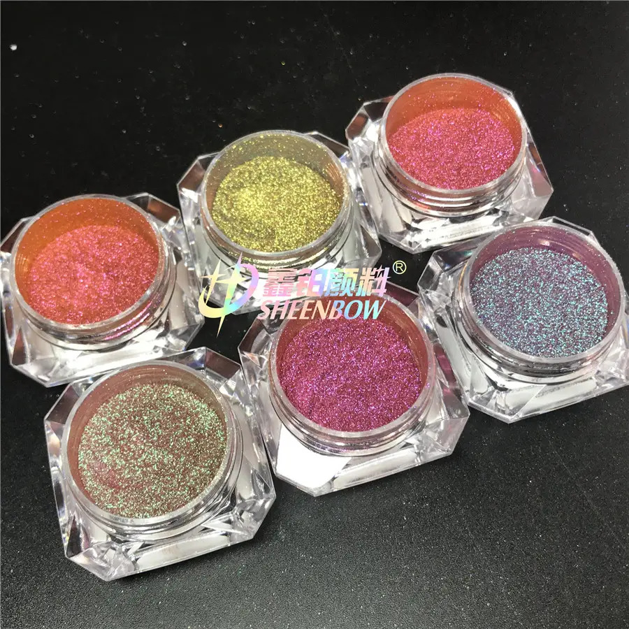 Glitter Holografik Longgar Wanita, Multiwarna Kualitas Tinggi Badan Kosmetik Label Pribadi Glitter untuk Mata Wajah Kuku Mewah