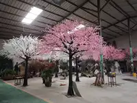 Hochwertiger künstlicher 300cm Kirschblüten baum für die Außen dekoration künstlicher weißer Kirschblüten baum