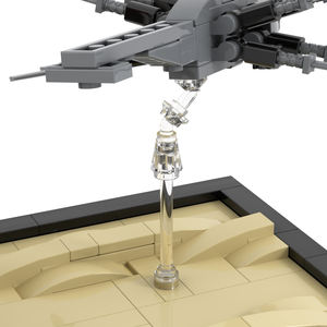 MOC1511 Puzzle de <span class=keywords><strong>film</strong></span> Série créative <span class=keywords><strong>Dune</strong></span> Ornithopter Cadeaux pour adultes et enfants Blocs de construction en plastique DIY Ensembles éducatifs Jouets pour enfants - Product Image 5