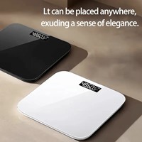 Timbangan Elektronik Warna Solid Presisi Tinggi Timbangan Digital Kamar Mandi untuk Berat Badan Penggunaan di Rumah