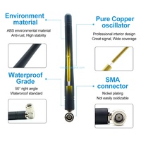 LoRa LPWAN 868MHz 915MHz Antenne Connecteur Mâle 3dBi 115mm Longueur Omnidirectionnelle IP65 Étanche Lora 868 Antenne