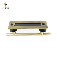 Poignée de tirage coulissante Oksun pour porte de grange antique en bois, pour importateurs