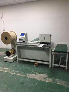 Đầy đủ tự động ràng buộc kim loại duy nhất cuộn dây xoắn ốc dây hình thành đấm máy tính RÀNG BUỘC - Product Image 3