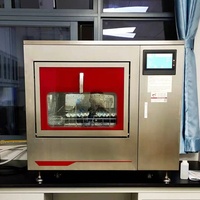 Machine de lyophilisation compacte sous vide en acier inoxydable pour laboratoire, modèle pilote, la plus vendue, avec capacité de 4,5 L et zone de séchage de 0,24 m² pour le séchage d'échantillons