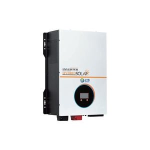 Convertisseur solaire hybride Shangwei 10KVA à onde sinusoïdale pure avec MPPT intégré, pour usage domestique hors réseau - Product Image 2